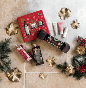 Caudalie Christmas gift set products